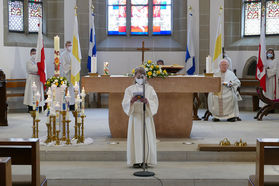 Feier der 1. Heiligen Kommunion in Sankt Crescentius (Foto: Karl-Franz Thiede)